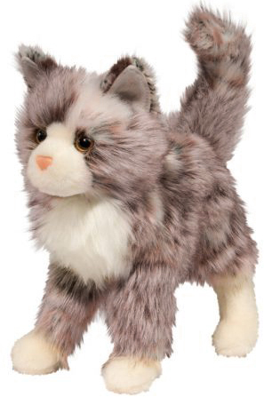Douglas Toys Speckled kat, 25cm - Douglas Tjdyr