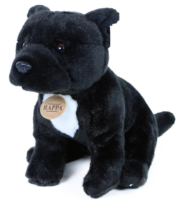 Rappa Toys Staffordshire Bull Terrier (sort) – Rappa Toys