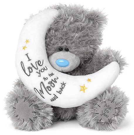 Bamse, Love you to the moon, 20cm - Me to you
