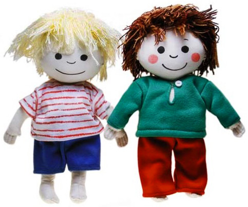 Hjelm Förlag Emma (Totte & Emma) (blød dukke)