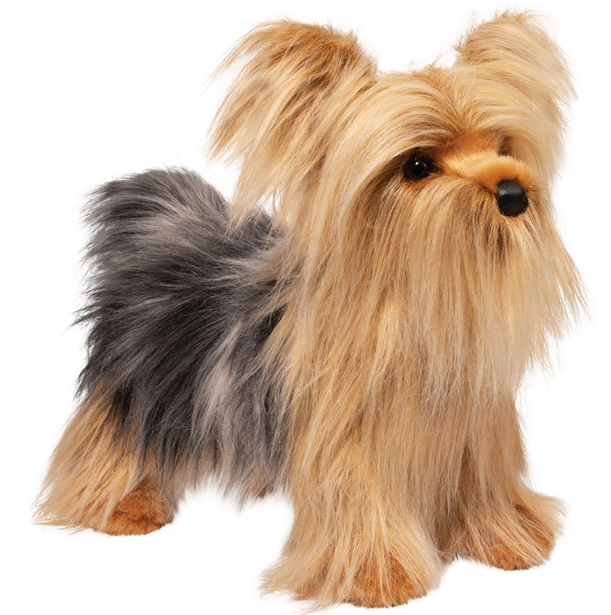 Douglas Toys Yorkshire Terrier (langhåret) - Douglas Tøjdyr
